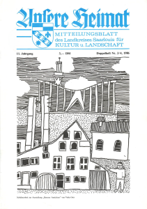 Unsere Heimat 1986, Doppelheft 3/4