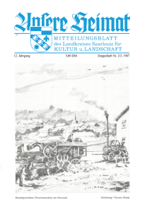 Unsere Heimat 1987, Doppelheft 2/3