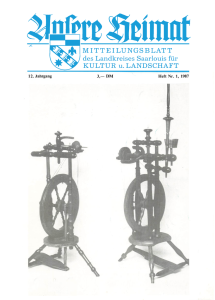 Unsere Heimat 1987, Heft 1