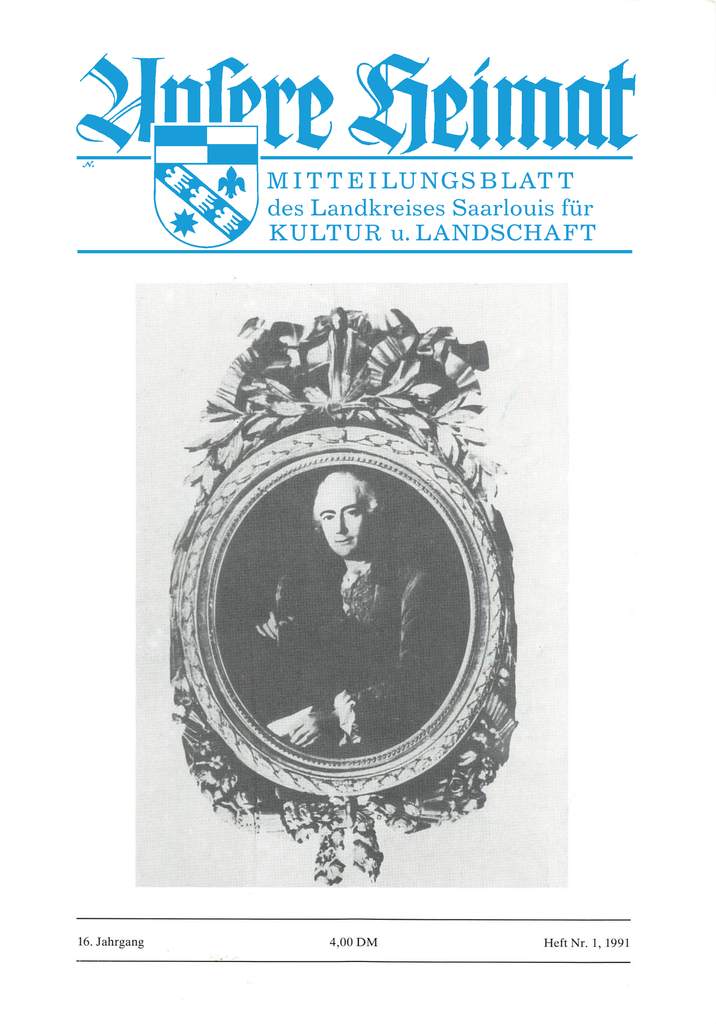 Unsere Heimat 1991, Heft 1