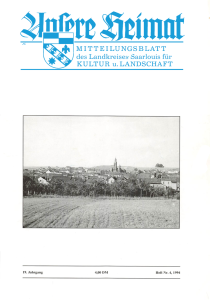 Unsere Heimat 1994, Heft 4