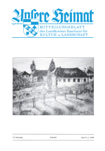 Unsere Heimat 1998, Heft 1