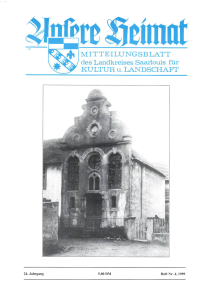 Unsere Heimat 1999, Heft 4