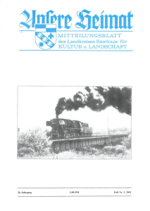 Unsere Heimat 2001, Heft 3