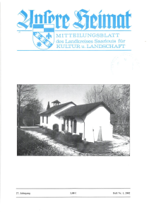 Unsere Heimat 2002, Heft 1