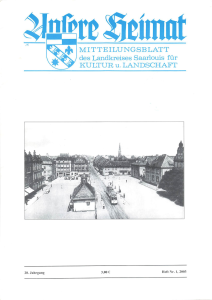Unsere Heimat 2003, Heft 1