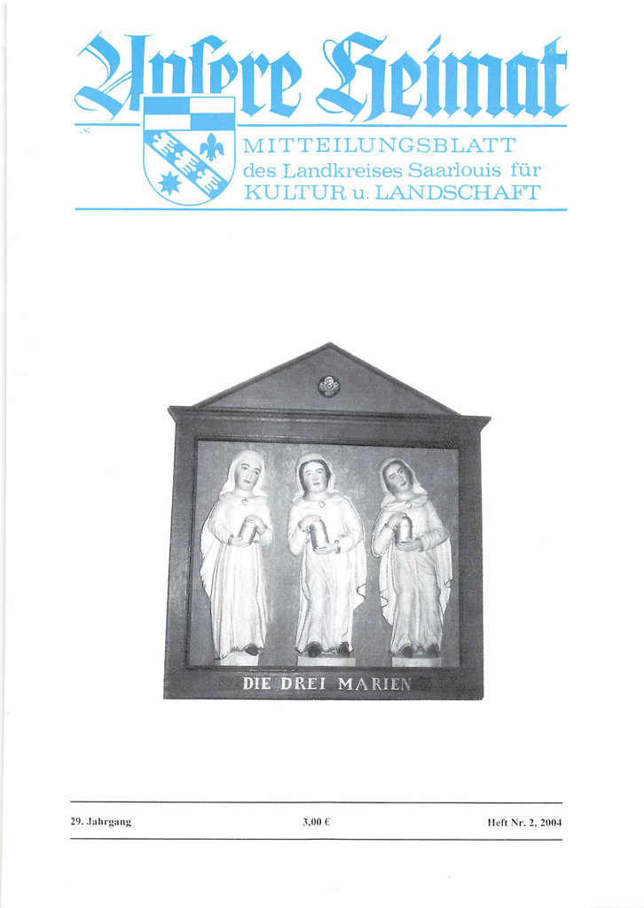 Unsere Heimat 2004, Heft 2
