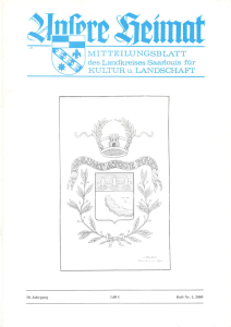 Unsere Heimat 2005, Heft 1