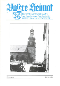 Unsere Heimat 2006, Heft 4