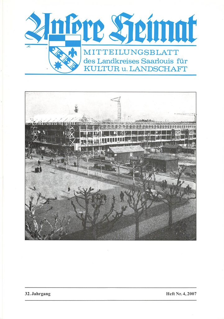 Unsere Heimat 2007, Heft 4