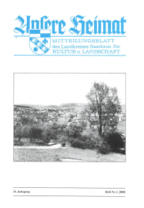 Unsere Heimat 2008, Heft 1