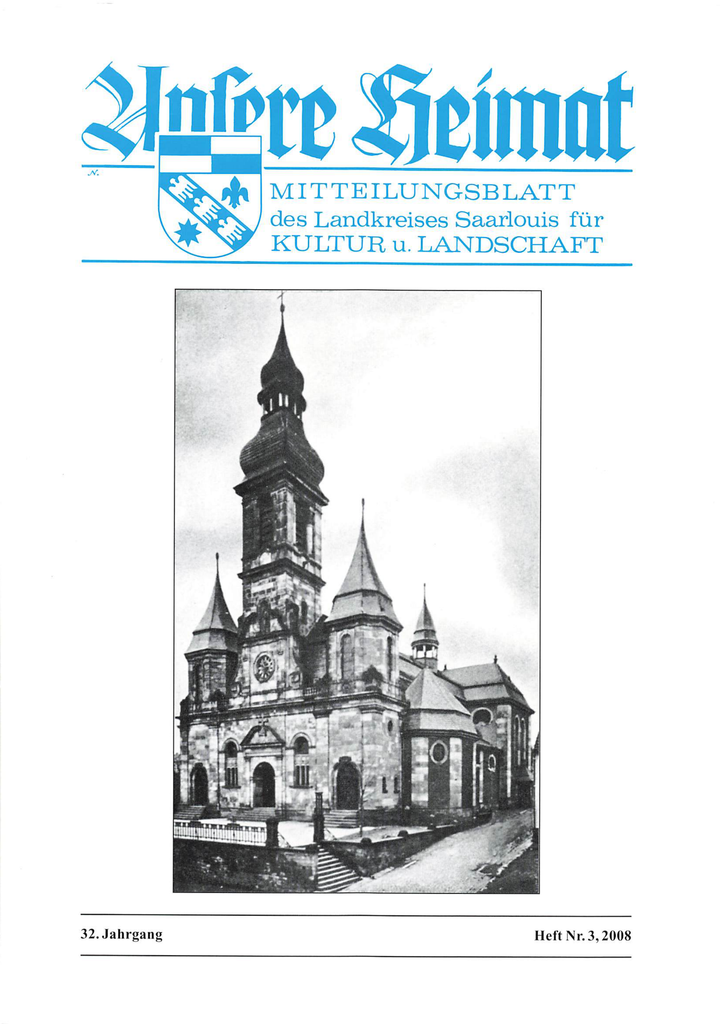 Unsere Heimat 2008, Heft 3