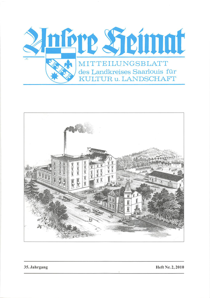 Unsere Heimat 2010, Heft 2