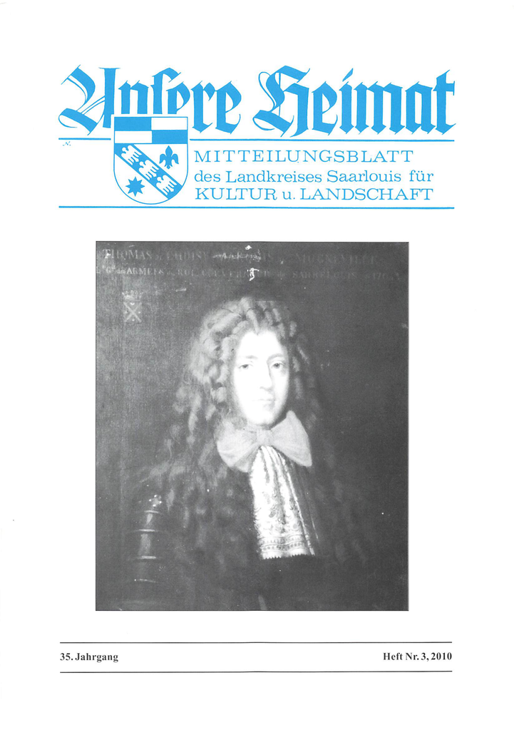 Unsere Heimat 2010, Heft 3