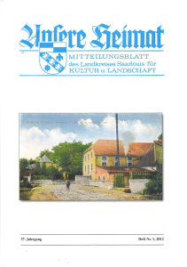Unsere Heimat 2012, Heft 1