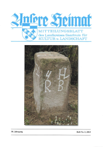 Unsere Heimat 2013, Heft 3