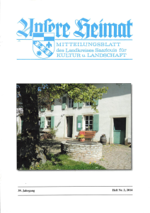 Unsere Heimat 2014, Heft 2