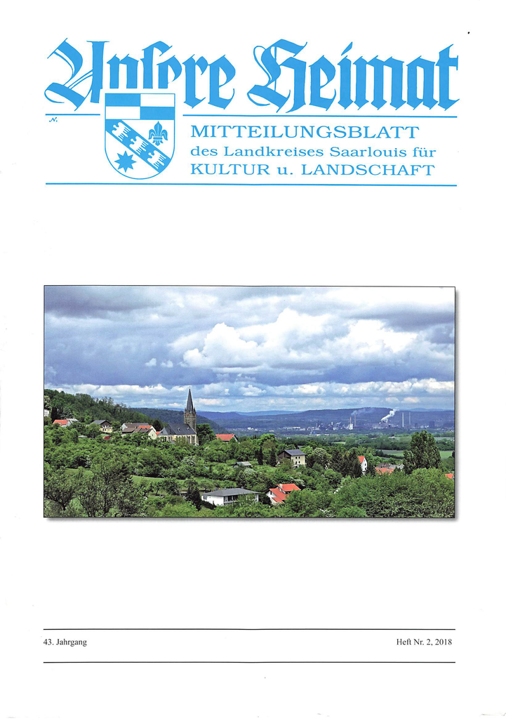 Unsere Heimat 2018, Heft 2