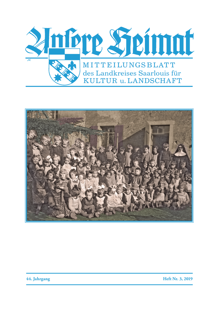Unsere Heimat 2019, Heft 3