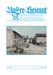 Unsere Heimat 2020, Heft 1